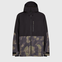 O'Riginals Block Snow Jacket | Black Night Camo