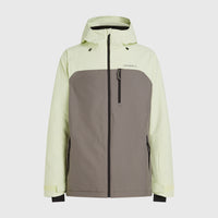 Hammer Plus Snow Jacket | Flint Stone Colour Block