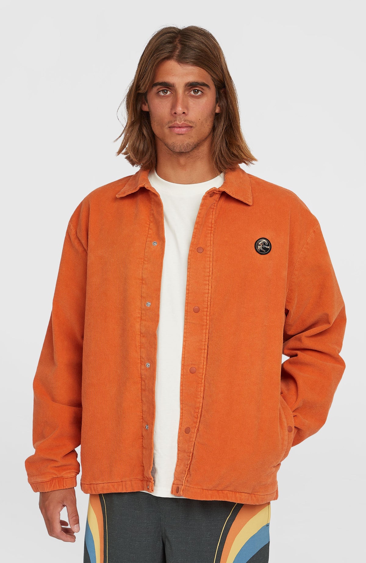 Cord Coach Jacket | Cinnamon Stick