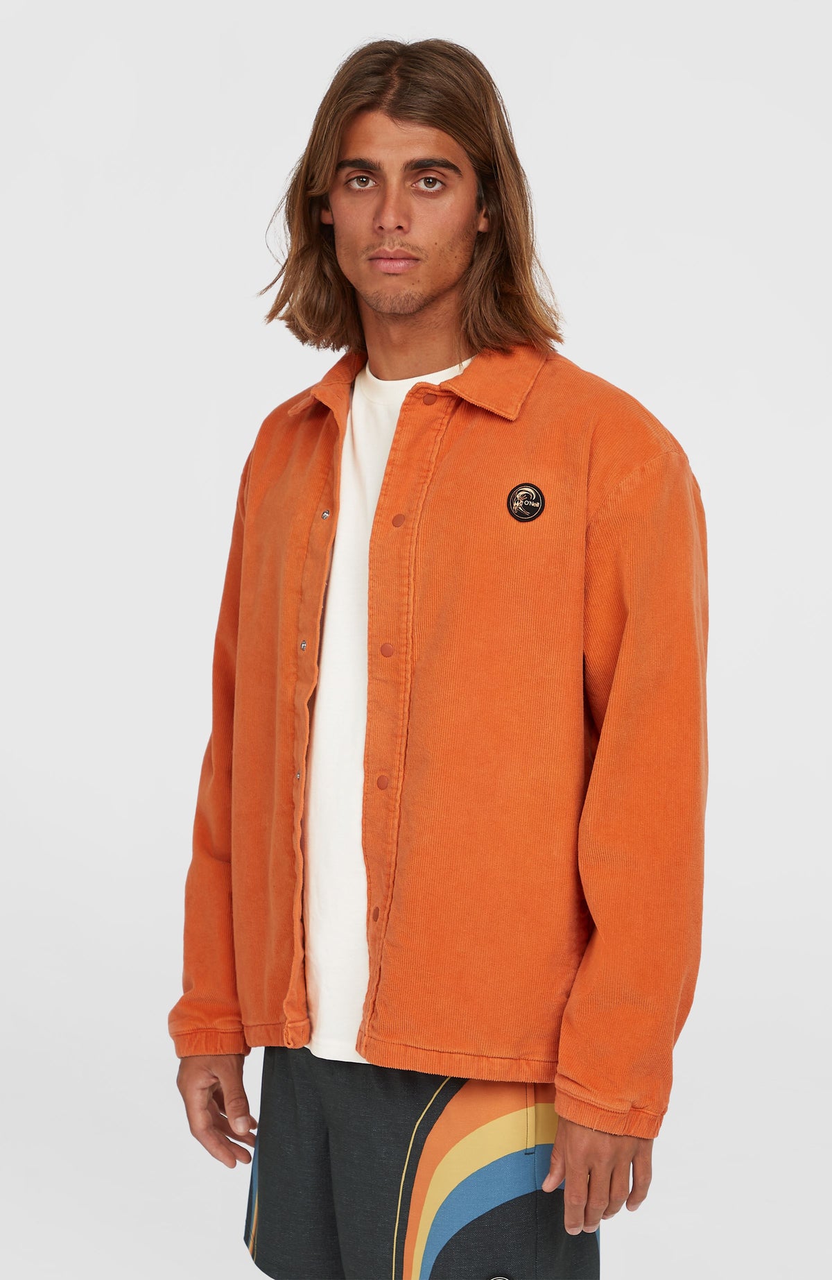 Cord Coach Jacket | Cinnamon Stick