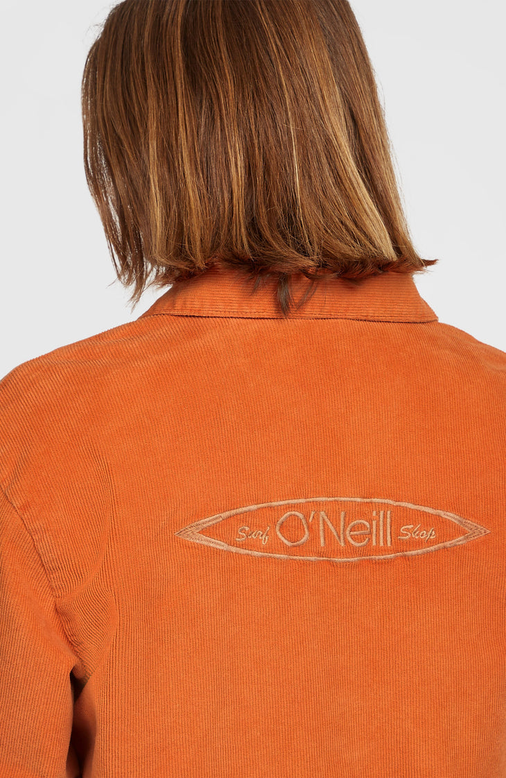 Cord Coach Jacket | Cinnamon Stick