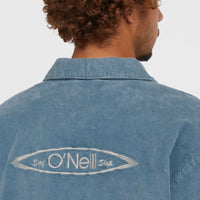 Cord Coach Jacket | Copen Blue