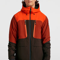 FWC’Peak Fire Snow Jacket | Flame Colour Block