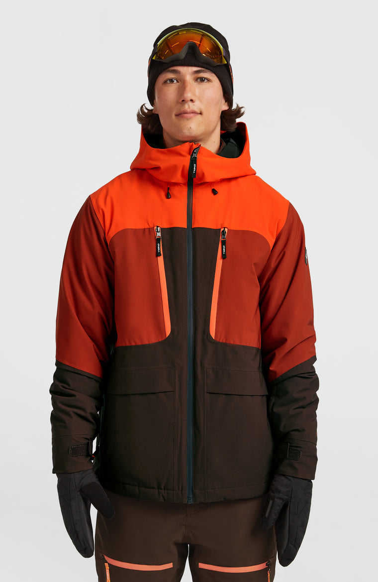 FWC’Peak Fire Snow Jacket | Flame Colour Block