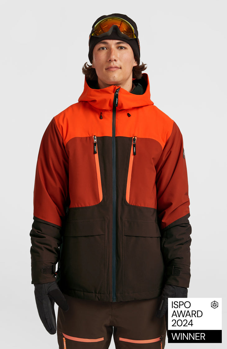 FWC’Peak Fire Snow Jacket | Flame Colour Block