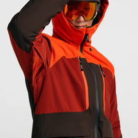 FWC’Peak Fire Snow Jacket | Flame Colour Block