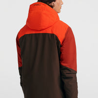 FWC’Peak Fire Snow Jacket | Flame Colour Block