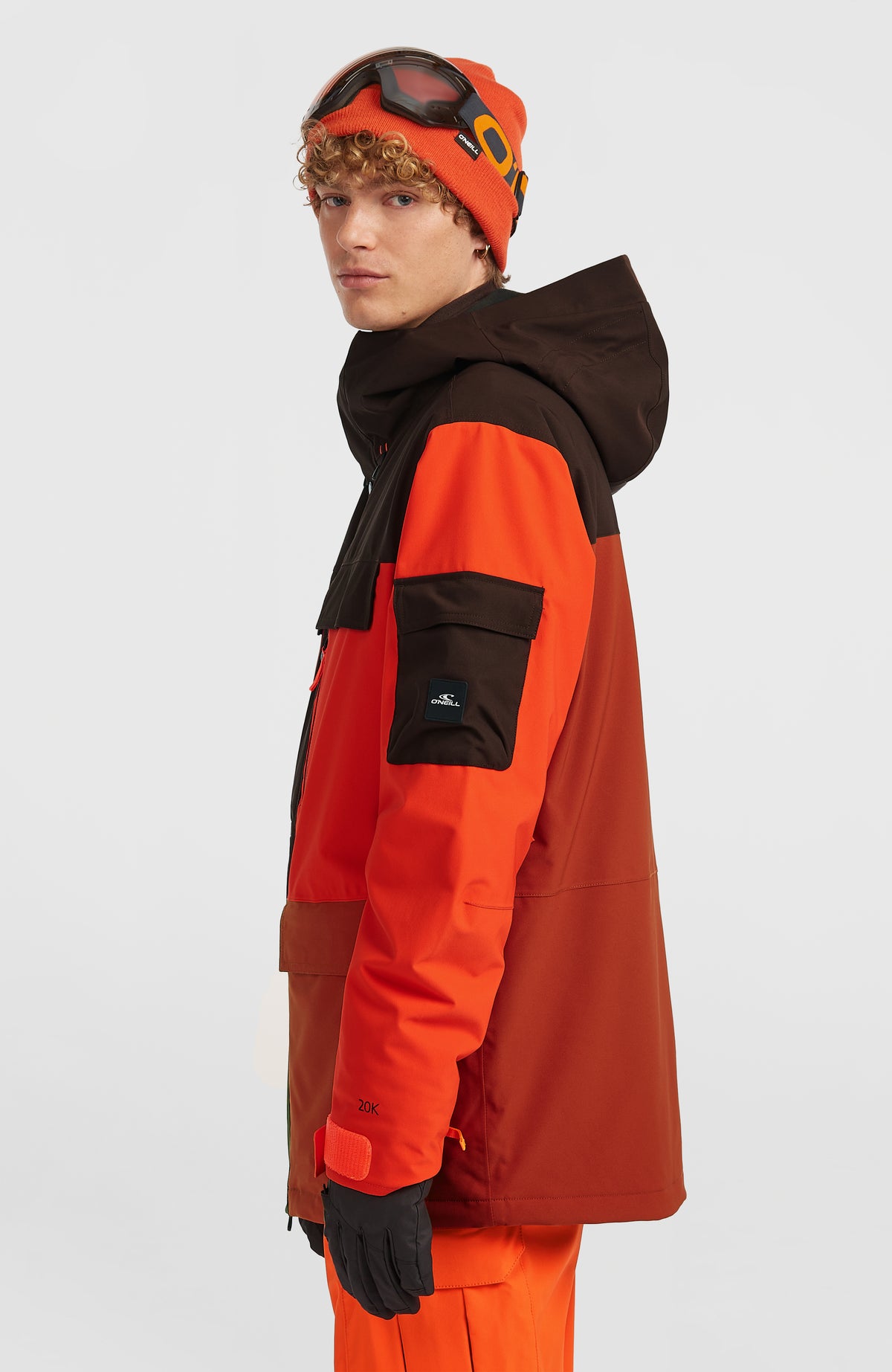FWC'Peak Pro Snow Jacket | Bonfire Colour Block