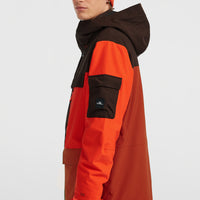 FWC'Peak Pro Snow Jacket | Bonfire Colour Block