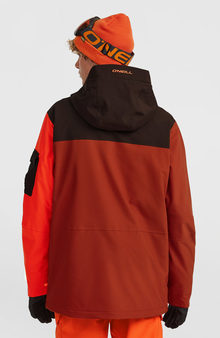 FWC'Peak Pro Snow Jacket | Bonfire Colour Block