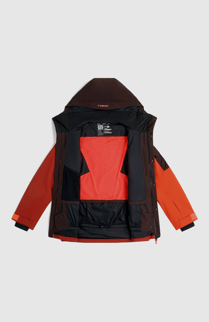 FWC'Peak Pro Snow Jacket | Bonfire Colour Block