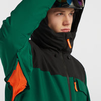 FWC'Peak Snow Jacket | Emerald Envy Colour Block