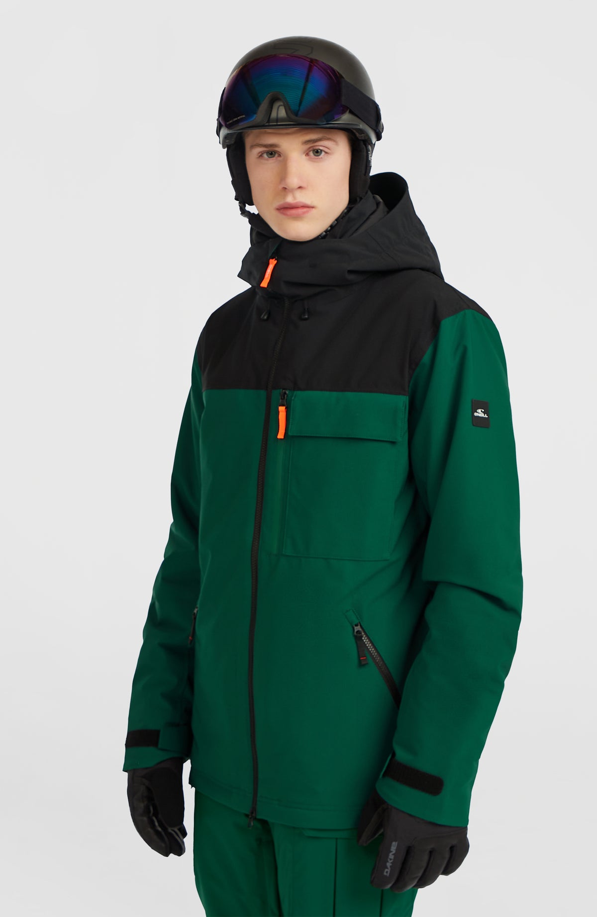 FWC'Peak Snow Jacket | Emerald Envy Colour Block