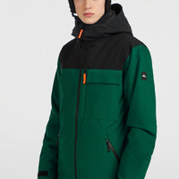 FWC'Peak Snow Jacket | Emerald Envy Colour Block