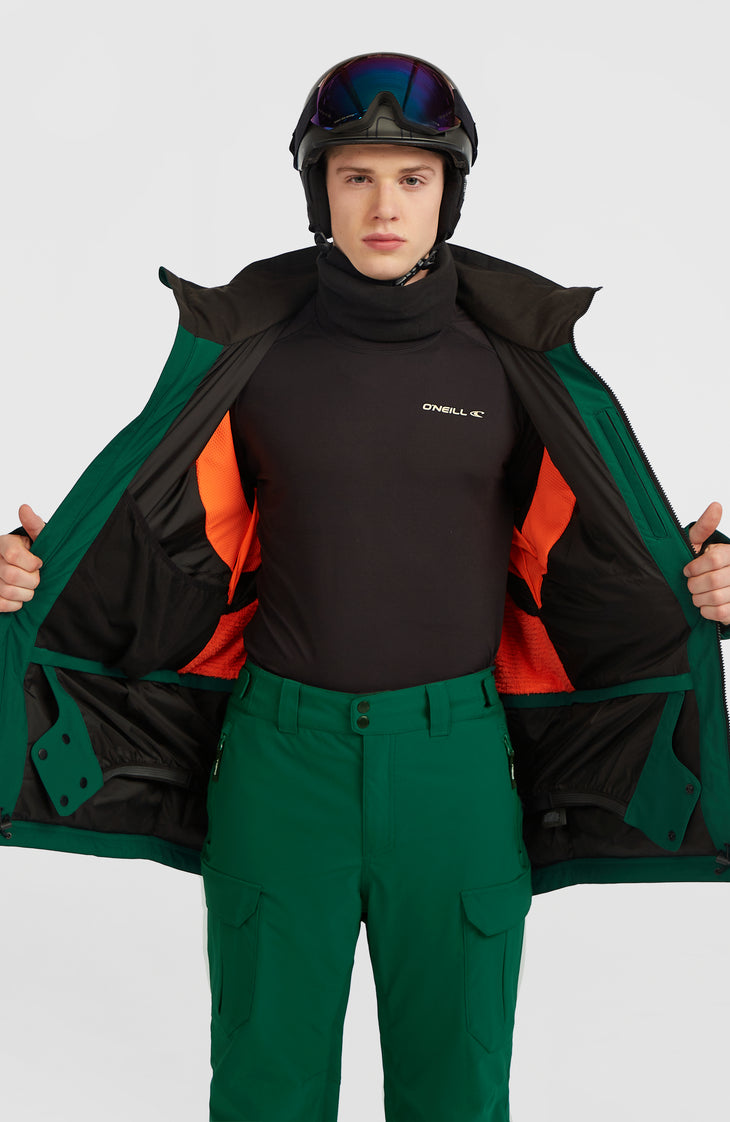 FWC'Peak Snow Jacket | Emerald Envy Colour Block