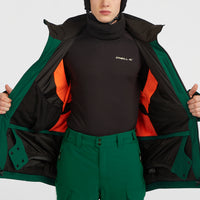 FWC'Peak Snow Jacket | Emerald Envy Colour Block