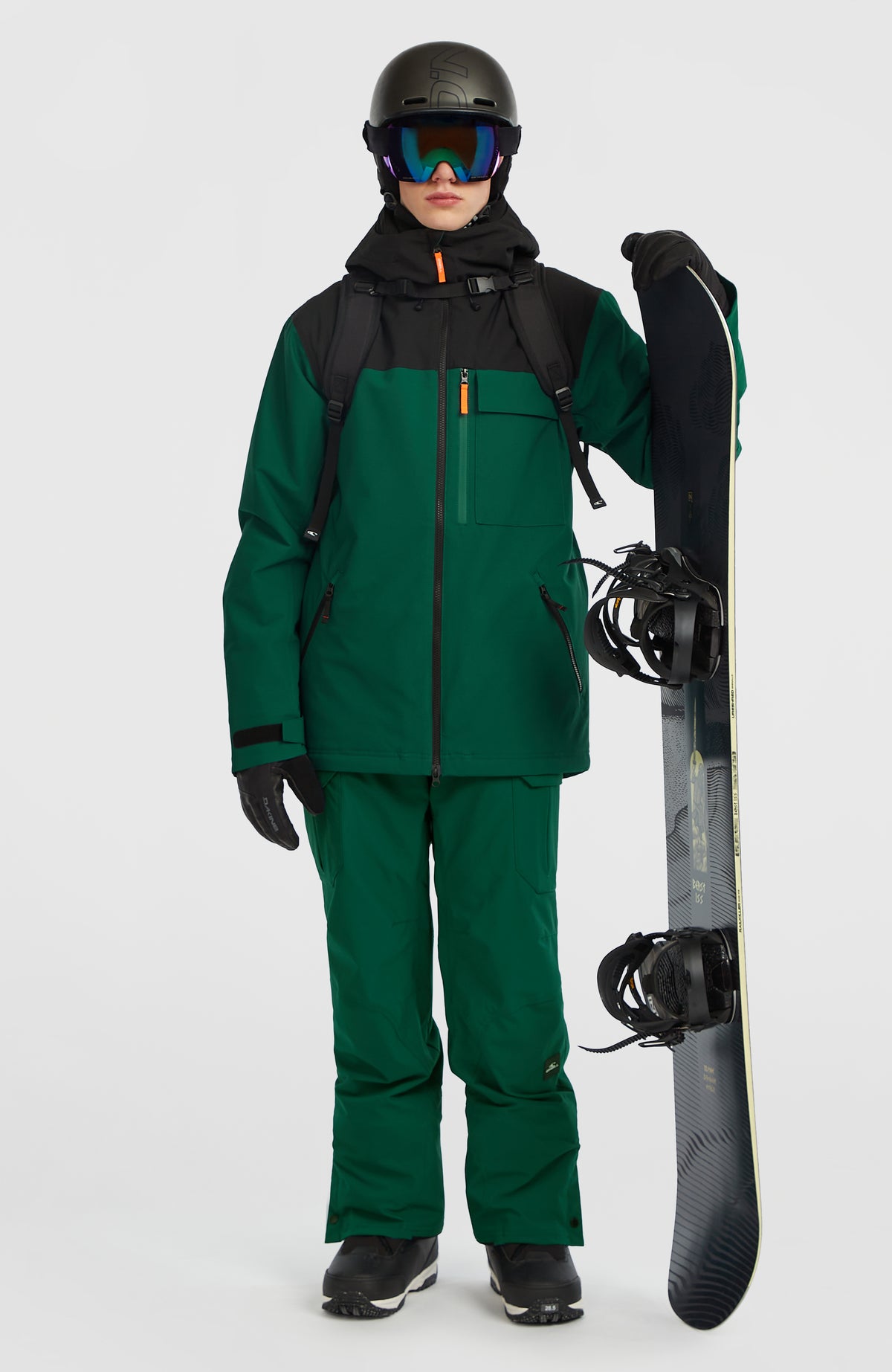 FWC'Peak Snow Jacket | Emerald Envy Colour Block
