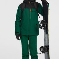 FWC'Peak Snow Jacket | Emerald Envy Colour Block
