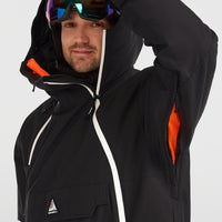 FWC'Play Asymmetric Snow Jacket | Black Out