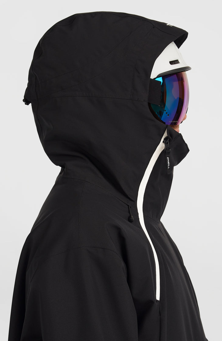 FWC'Play Asymmetric Snow Jacket | Black Out