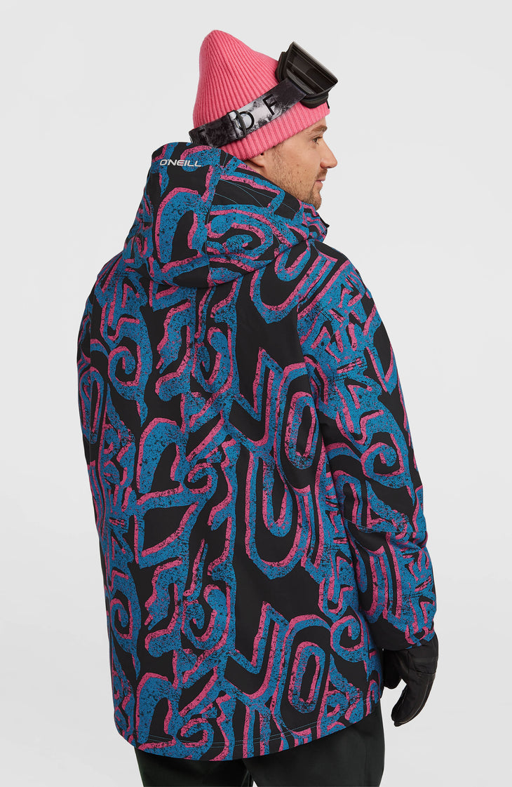FWC'Play Asymmetric Snow Jacket | Pink Legacy