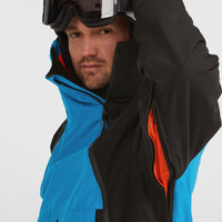 FWC'Play Asymmetric Snow Jacket | Ocean Melody Colour Block