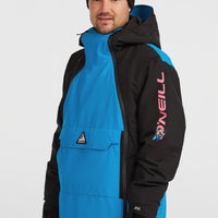 FWC'Play Asymmetric Snow Jacket | Ocean Melody Colour Block