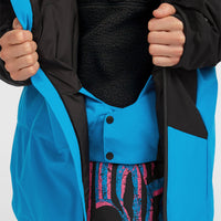 FWC'Play Asymmetric Snow Jacket | Ocean Melody Colour Block