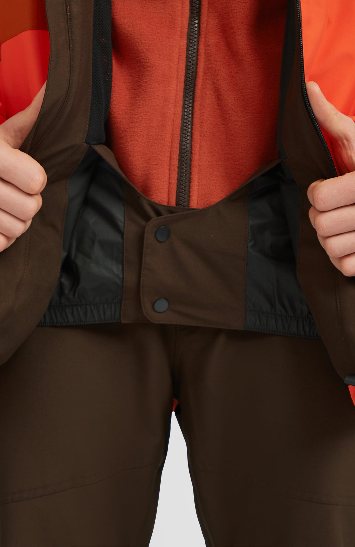 FWC'Cruz Triple Snow Jacket | Coffee Bean Colour Block