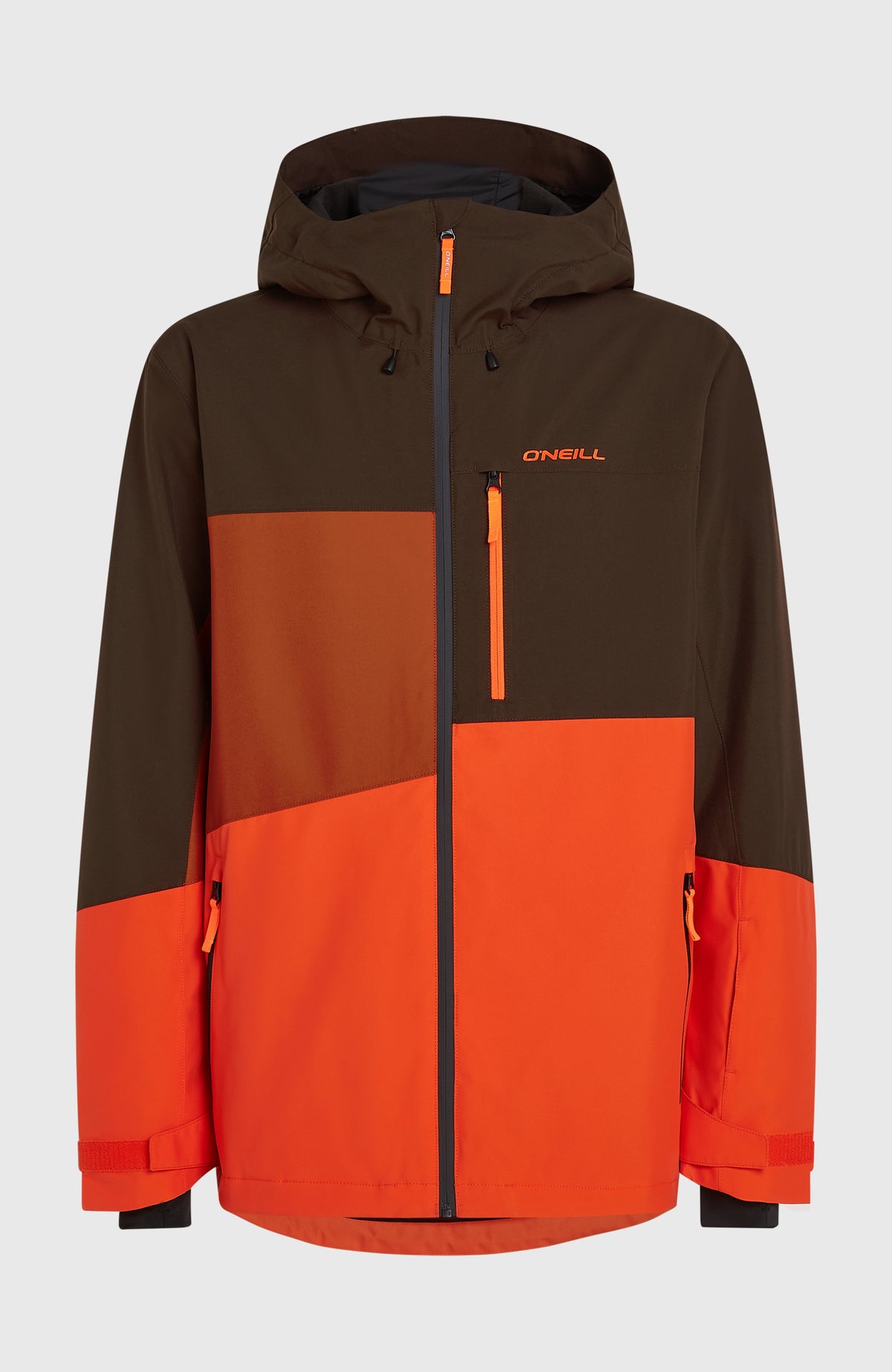 FWC'Cruz Triple Snow Jacket | Coffee Bean Colour Block