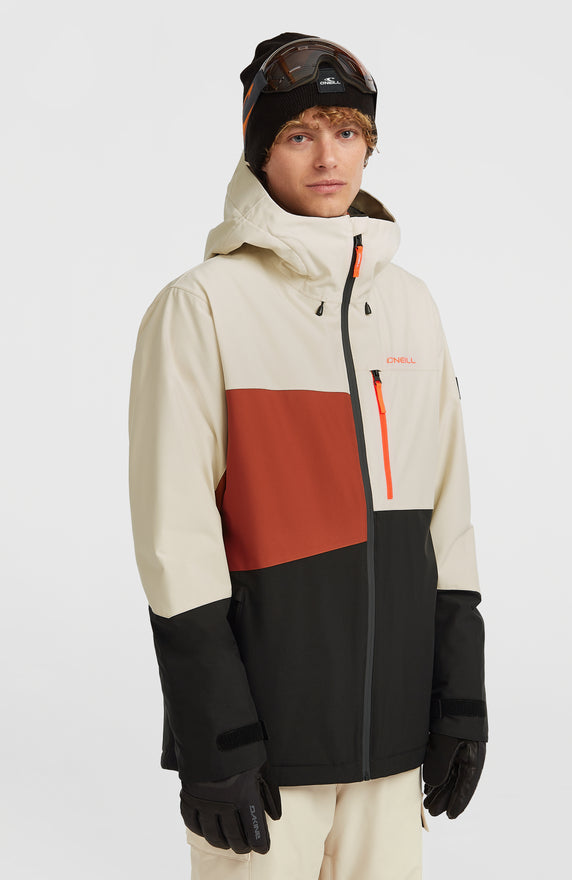 FWC'Cruz Triple Snow Jacket | Black/Beige Quarry