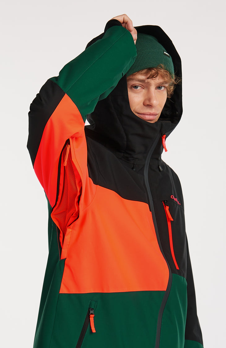 FWC'Cruz Triple Snow Jacket | Black Out Colour Block