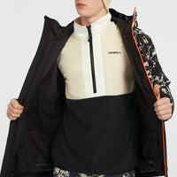 FWC'Cruz Block Snow Jacket | Black/Beige Quarry