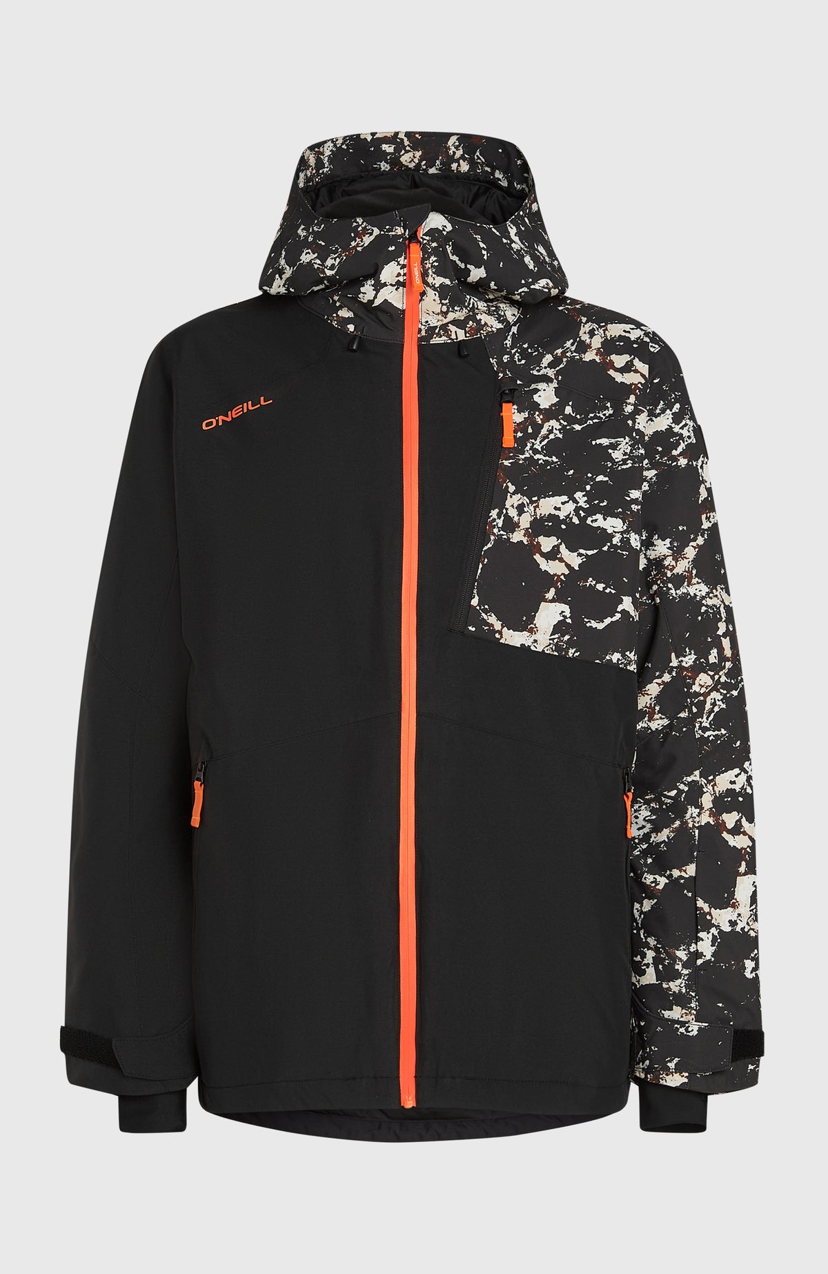 FWC'Cruz Block Snow Jacket | Black/Beige Quarry