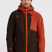 FWC'Cruz Block Snow Jacket | Coffee Bean Colour Block