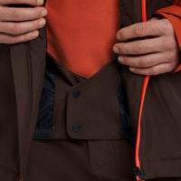 FWC'Cruz Block Snow Jacket | Coffee Bean Colour Block