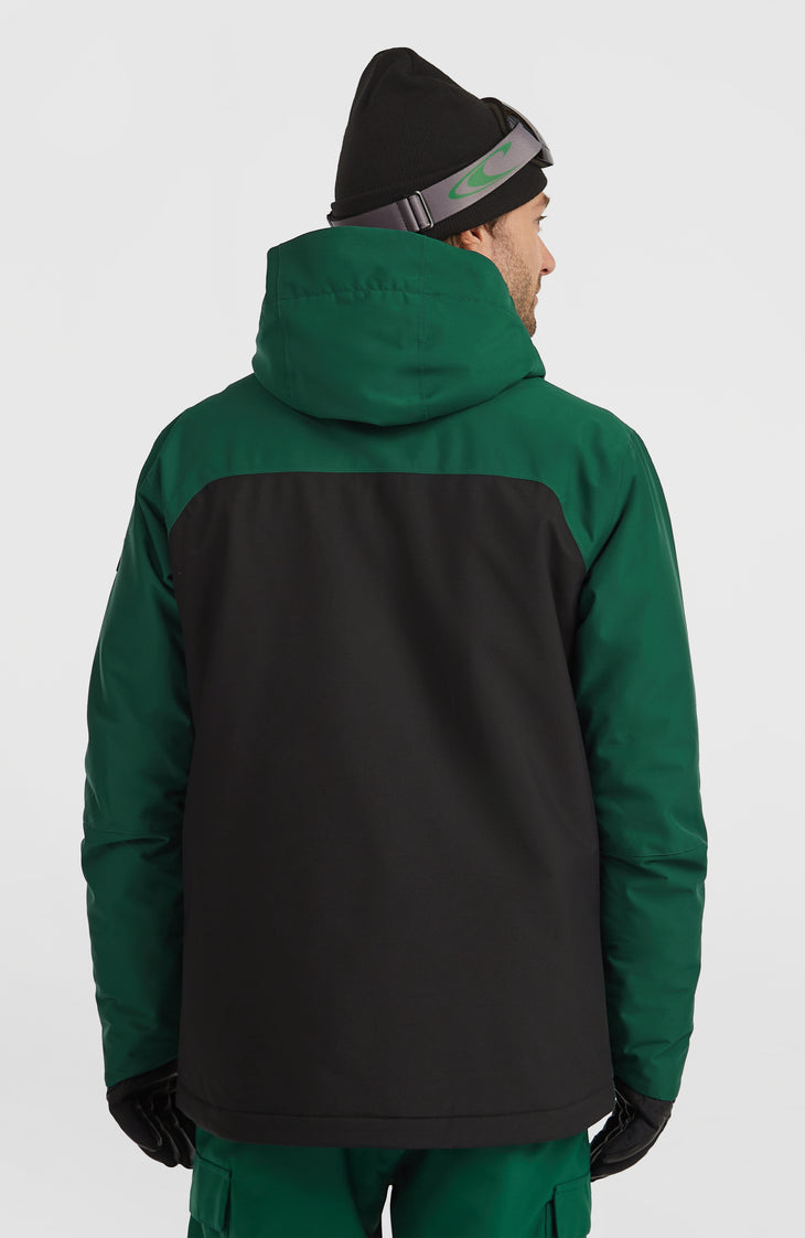 FWC'Cruz Duo Snow Jacket | Emerald Envy Colour Block