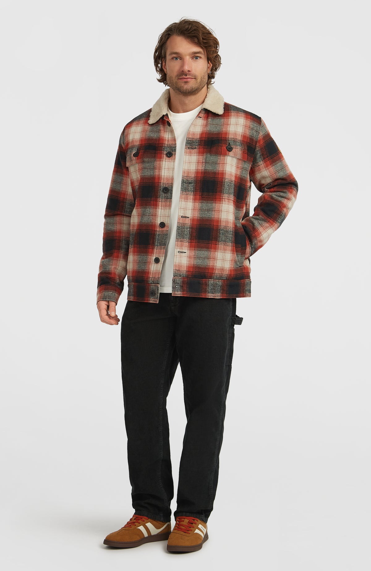 O'Riginals Fleece-Lined Jacket | Bonfire Check