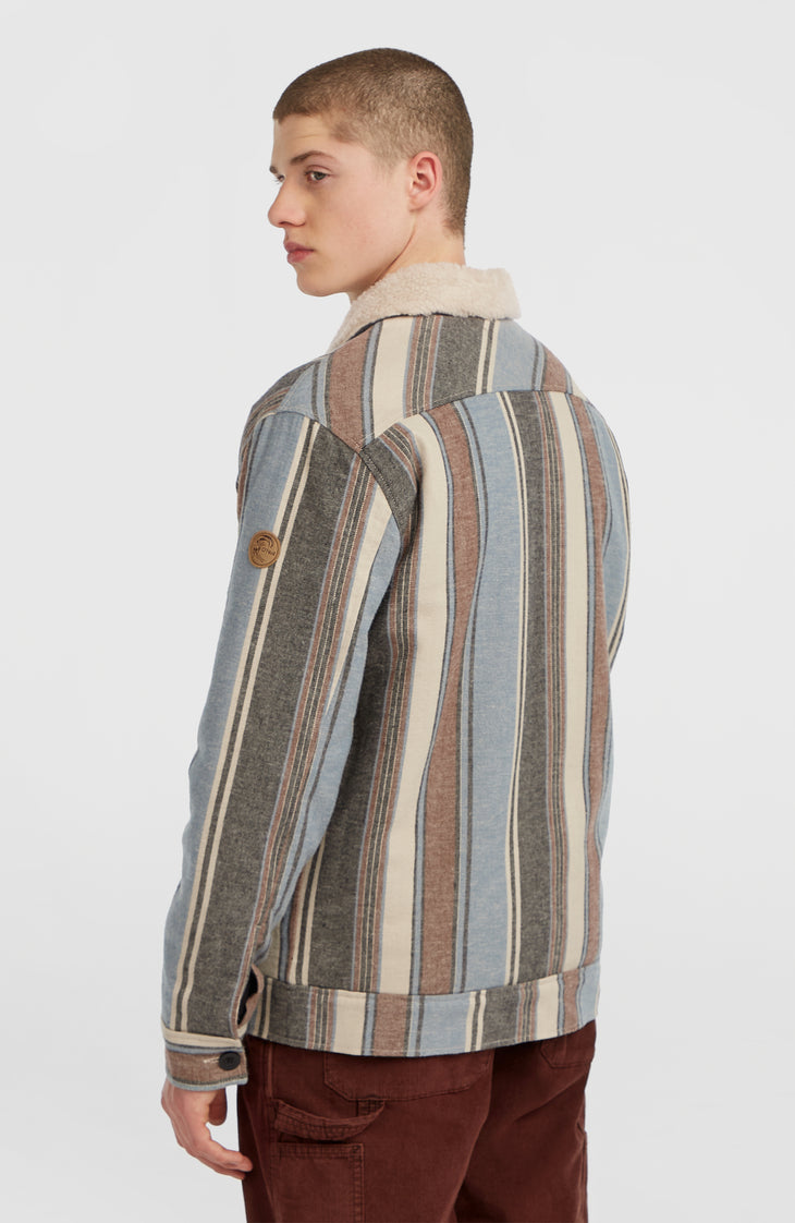 O'Riginals Fleece-Lined Jacket | Blue Vintage O'Neill Stripe