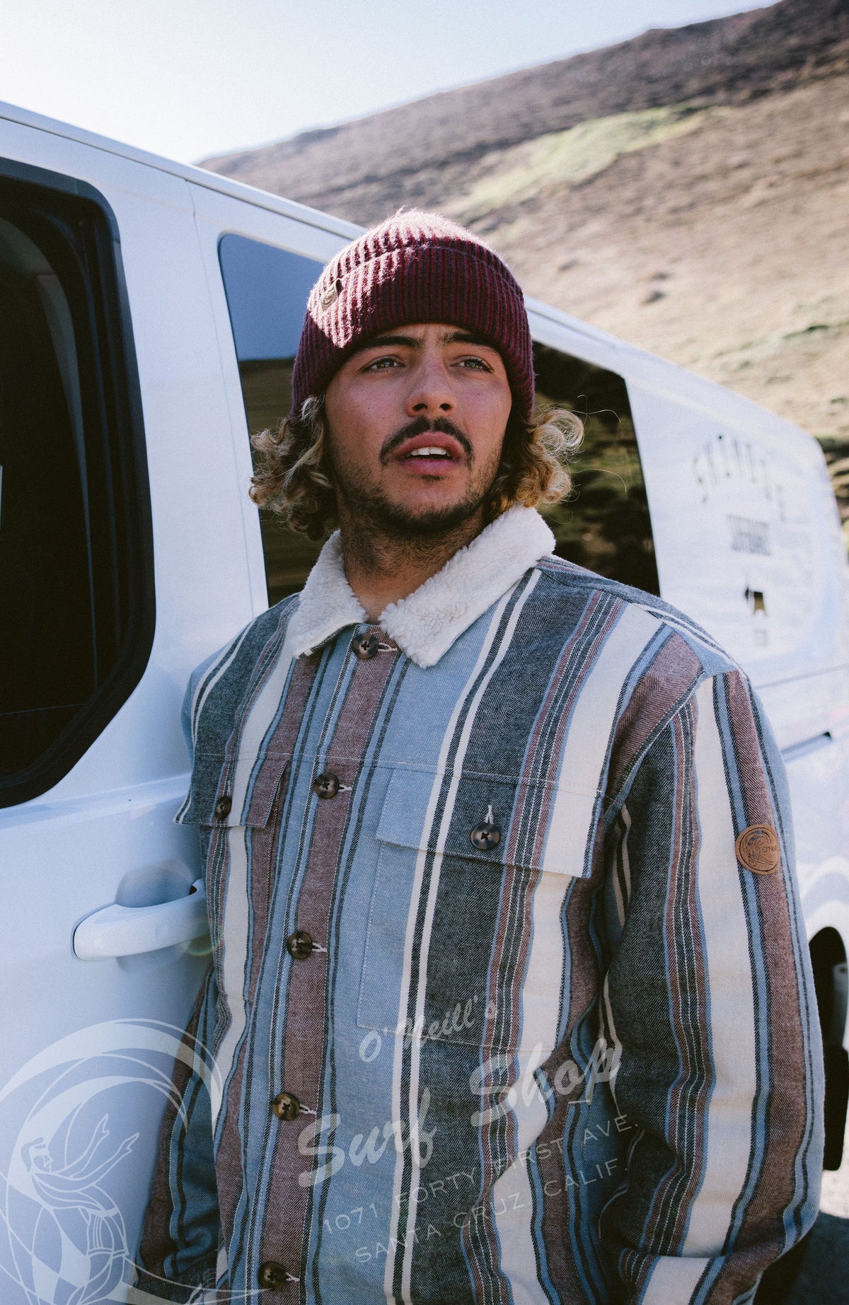 O'Riginals Fleece-Lined Jacket | Blue Vintage O'Neill Stripe