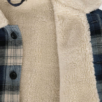 O'Riginals Fleece-Lined Jacket | Mozart Blue Check
