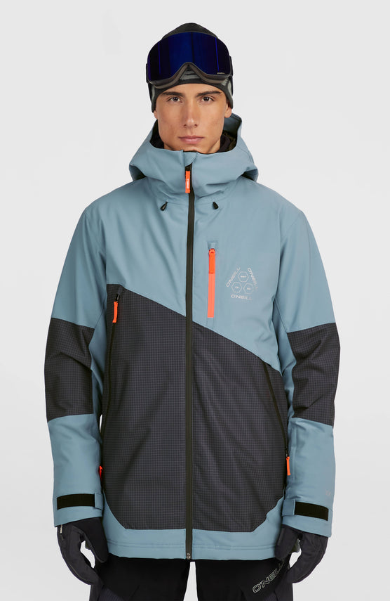 FWC’Peak Fire Snow Jacket | Murky Water Colour Block