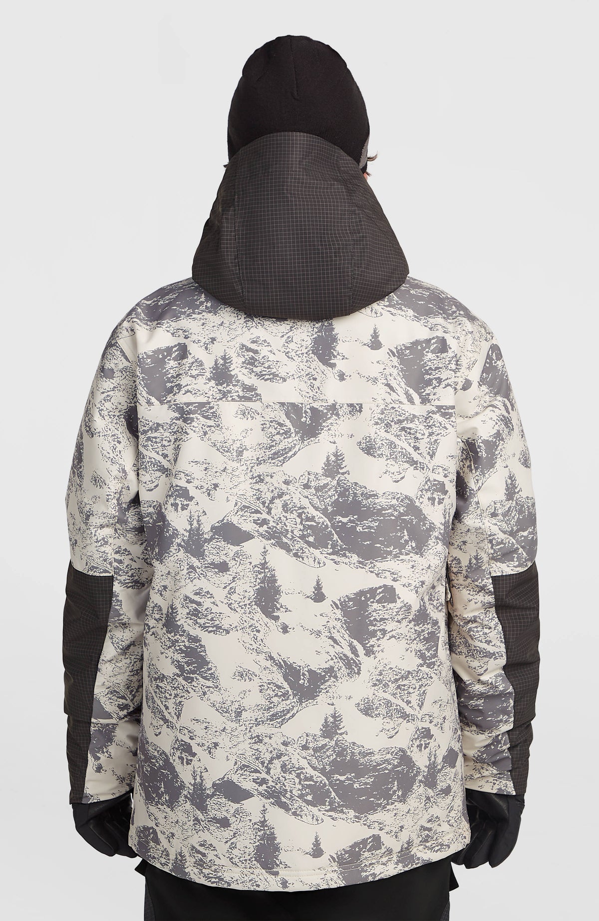 FWC'Peak Snow Jacket | Grey Mountain Landscape