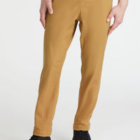 Woven Chino Joggers | Rich Caramel