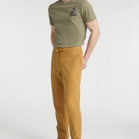 Woven Chino Joggers | Rich Caramel