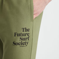 Future Surf Society Joggers | Deep Lichen Green