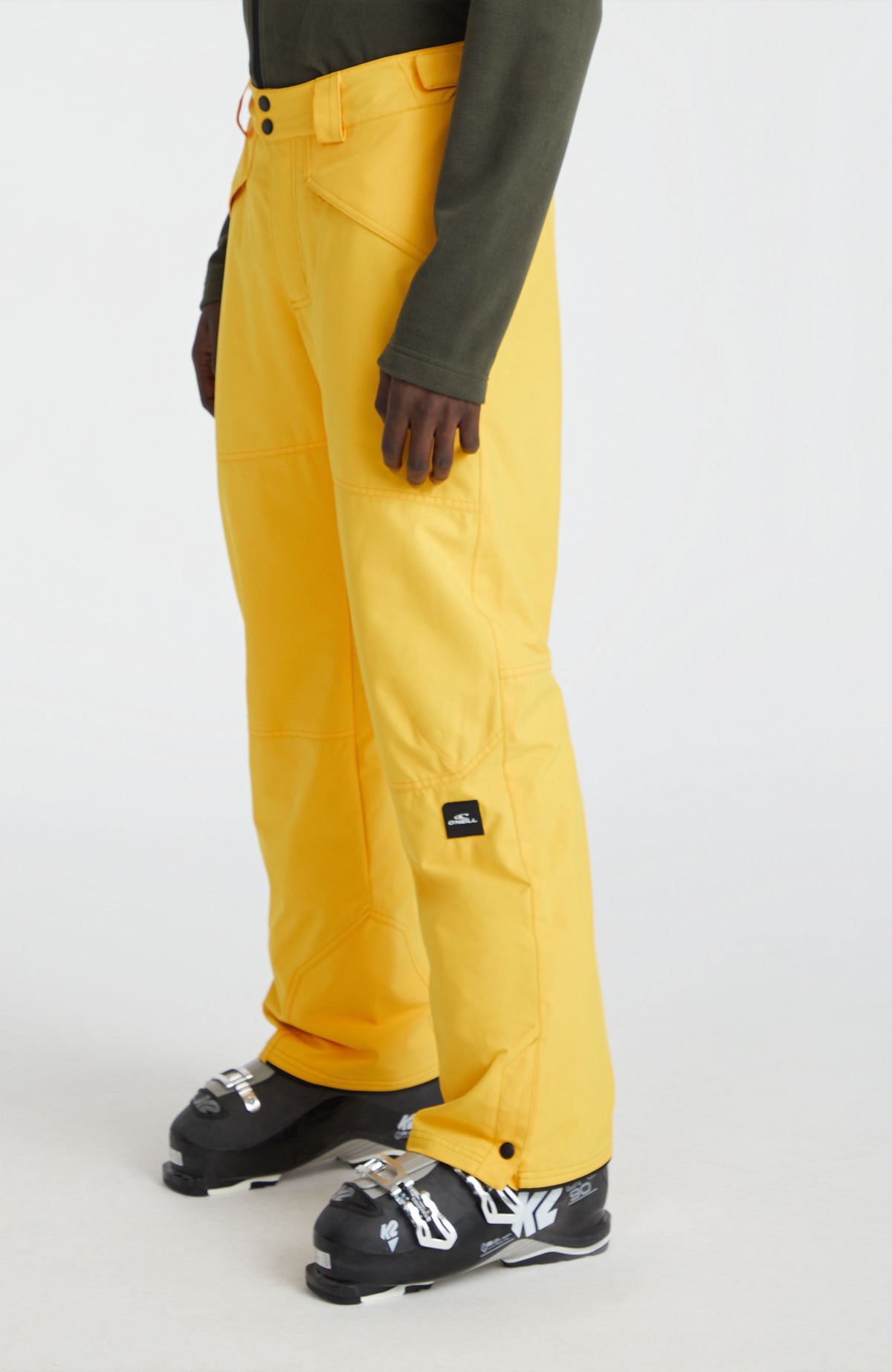 Mens yellow deals snowboard pants