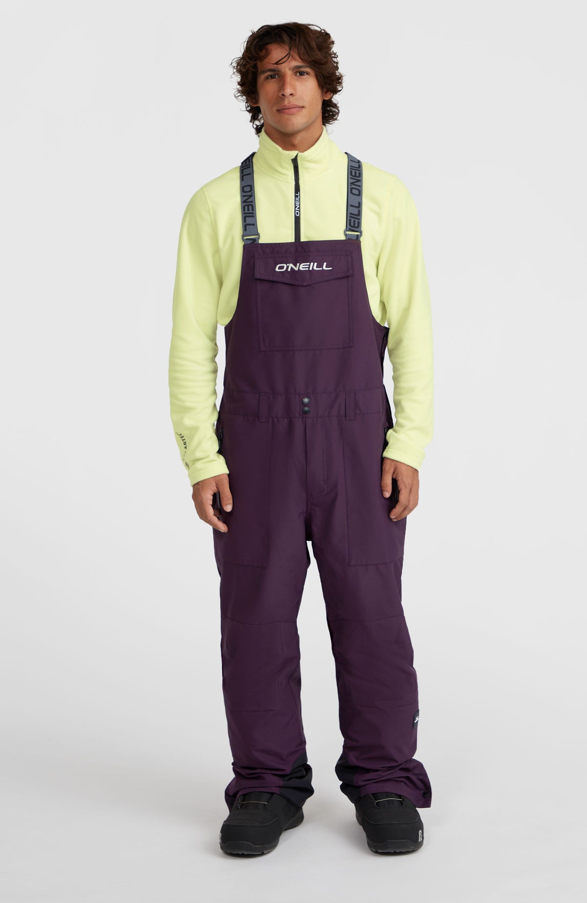 O'Riginals Bib Loose Snow Pants | Aubergine