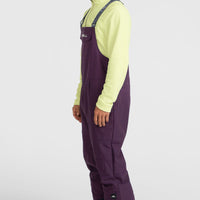 O'Riginals Bib Loose Snow Pants | Aubergine