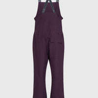 O'Riginals Bib Loose Snow Pants | Aubergine